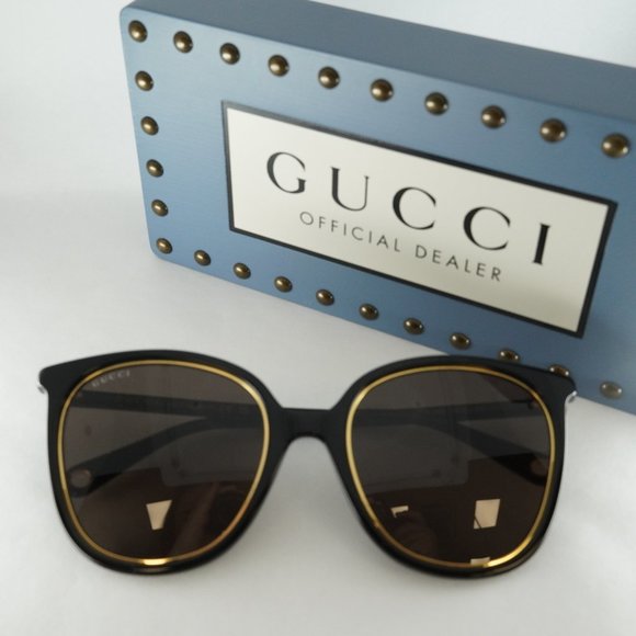 FINAL PRICE NEW GUCCI GG1076S 002 SUNGLASSES - Picture 10 of 14